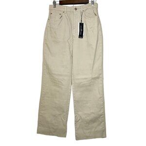 NWT Stradivarius Women's Long Straight Fit Khakis Size 40 (US 8Long) ($46)